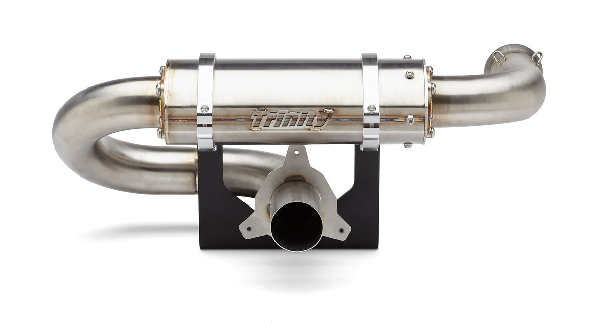 MAVERICK X3 EXHAUST - CENTER EXIT SLIP ON