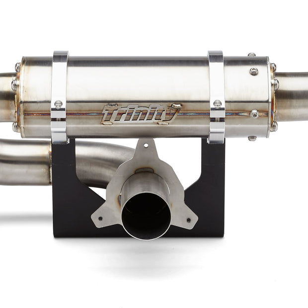 MAVERICK X3 EXHAUST - CENTER EXIT SLIP ON