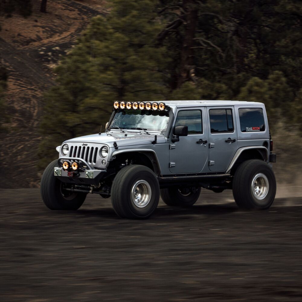 Gravity® Titan™Overhead Light Bar for Jeep Wrangler JK 2007-2018 - #AK-91427