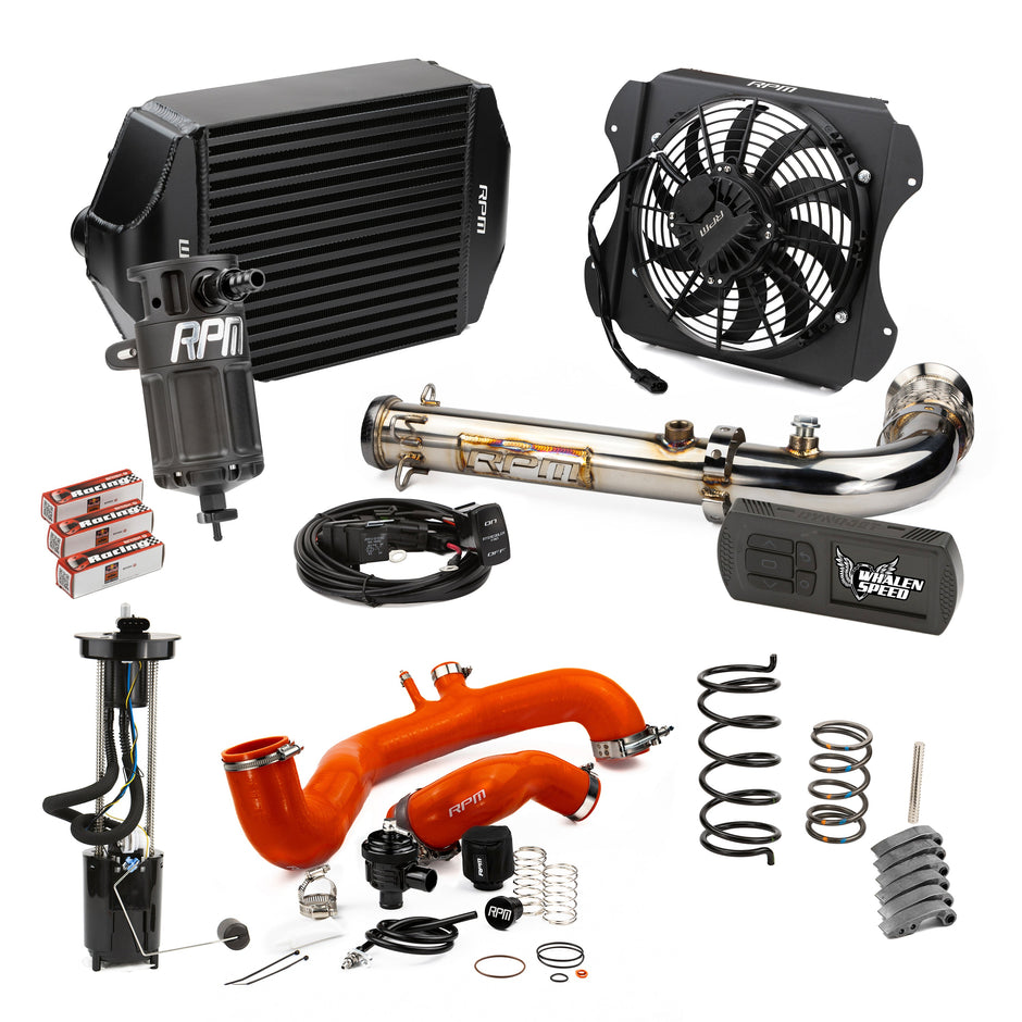RPM 17-22 X3 120HP to 220HP Complete MAX POWER Upgrade Kit X3 Tuner+Intercooler+Exhaust+Clutch Kit & MORE