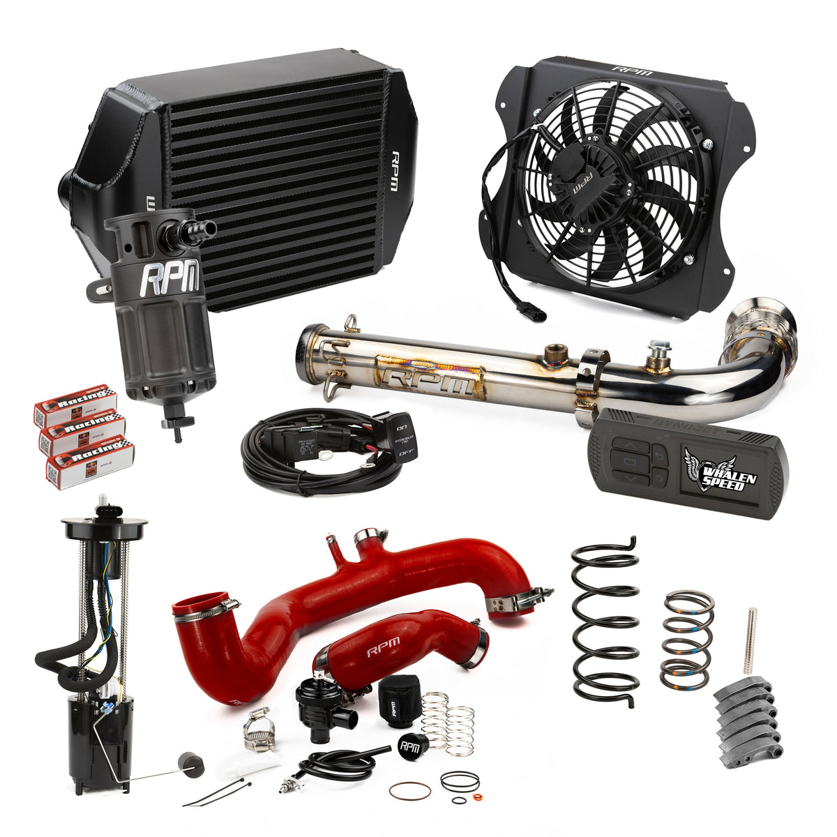 RPM 17-22 X3 120HP to 220HP Complete MAX POWER Upgrade Kit X3 Tuner+Intercooler+Exhaust+Clutch Kit & MORE