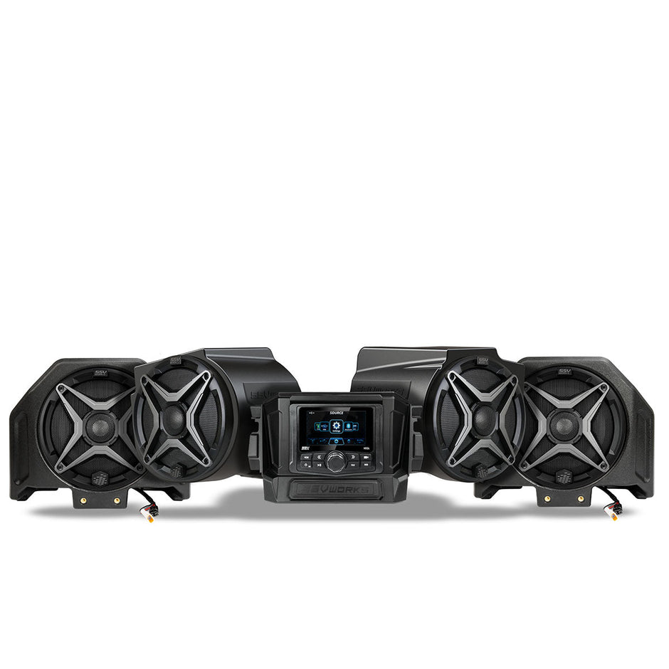 2020-2024 Polaris® RZR PRO Series Phase-2 A-Spec 4-Speaker 200watt System w/MRB4