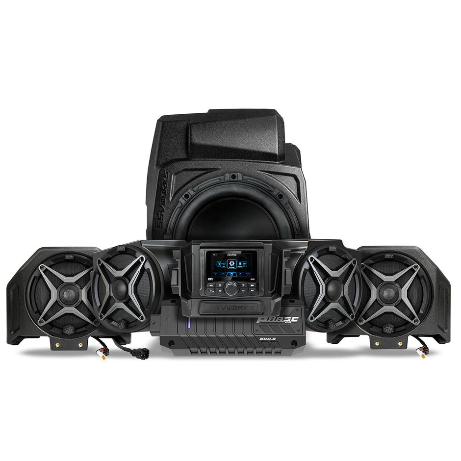 2020-2024 Polaris® RZR PRO Series Phase-4 A-Spec 5-Speaker 800watt System w/JVC
