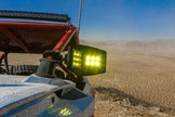 *SECTOR SEVEN - SPECTRUM/SAWTOOTH LED 2X3 YELLOW LENS (4 PACK)
