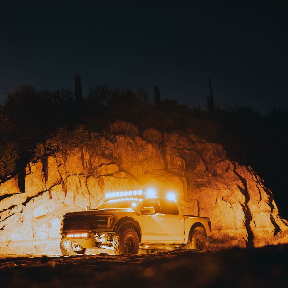Platform One™ Roof Rack with 360° Lighting - Ford F150/Raptor (2015-2026) - #AK-92302