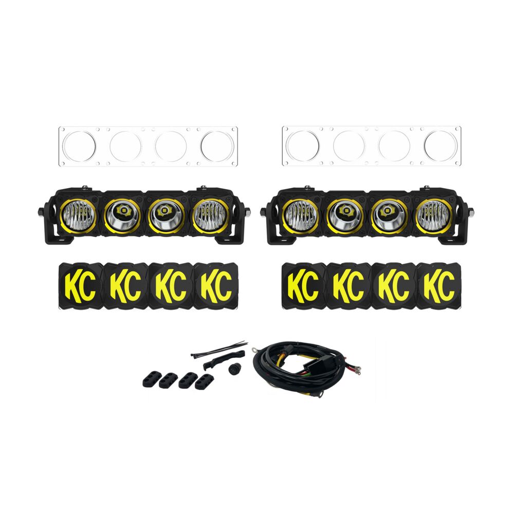 Dual FLEX ERA® Light Bar Master Kit - Bumper Mount - 2019+ Mercedes Sprinter Vans - # 296