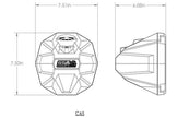 2020-2024 Polaris RZR Pro 6.5in Cage-Mount Plug-&-Play Speaker-Pods for Ride Command