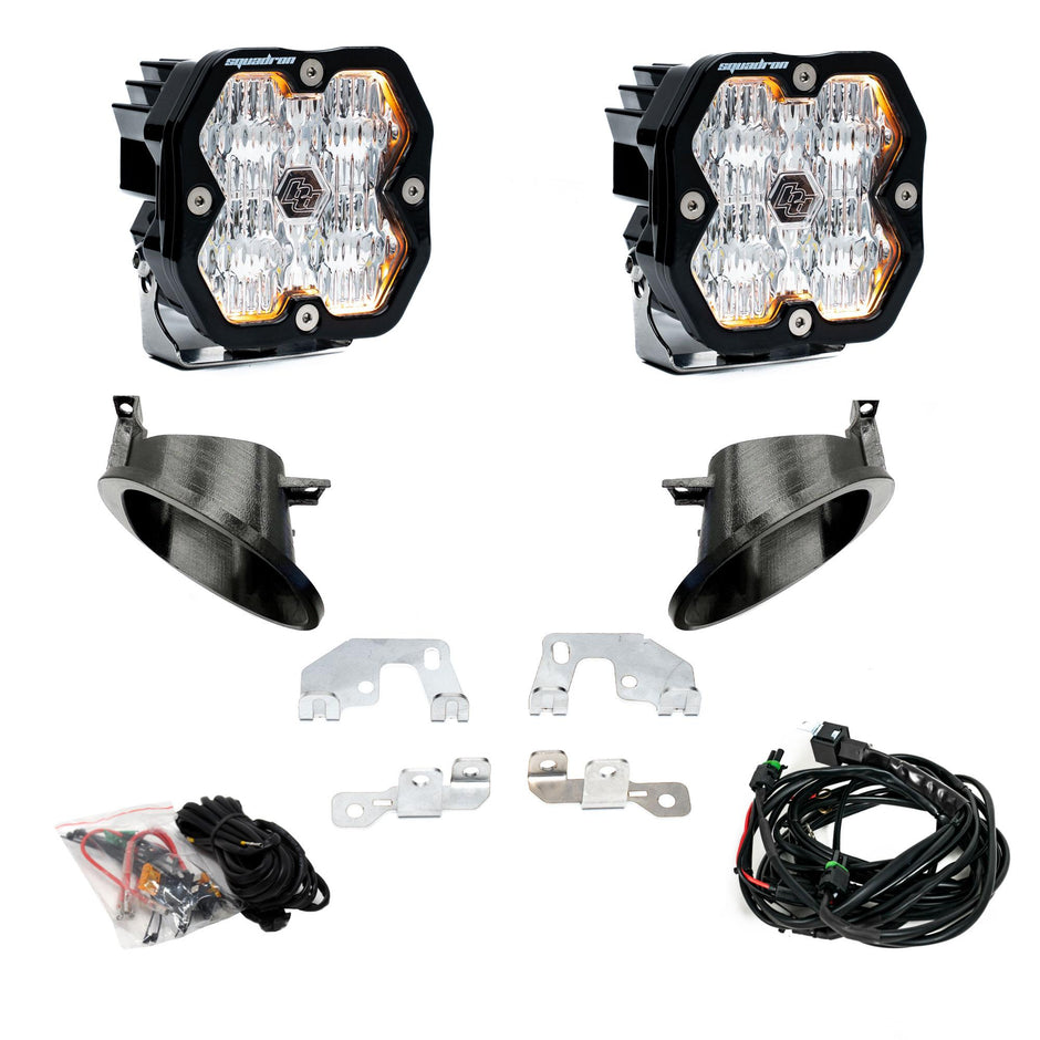 Squadron 2.0 Sport Fog Pocket Light Kit Mercedes 2014-18 Sprinter Van 2500/3500 Clear Baja Designs