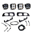 Squadron 2.0 Pro/Squadron Sae Dual Fog Pocket Light Kit Ford 2023-26 F-250/350 Super Duty Clear Upfitter Baja Designs