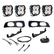 Squadron 2.0 Sport Dual Fog Pocket Light Kit Ford 2023-26 F-250/350 Super Duty Upfitter Baja Designs
