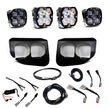Squadron 2.0 Sport/Squadron Sae Dual Fog Pocket Light Kit Ford 2020-22 F-250/350 Super Duty Clear Upfitter Baja Designs