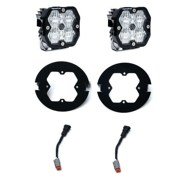 Squadron 2.0 Sport Fog Pocket Light Kit Ford 2006-14 F-150 Toyota 2005-11 Tacoma 2007-13 Tundra Clear Baja Designs