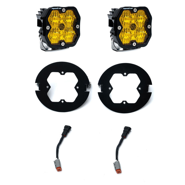 Squadron 2.0 Sport Fog Pocket Light Kit Ford 2006-14 F-150 Toyota 2005-11 Tacoma 2007-13 Tundra Baja Amber Baja Designs