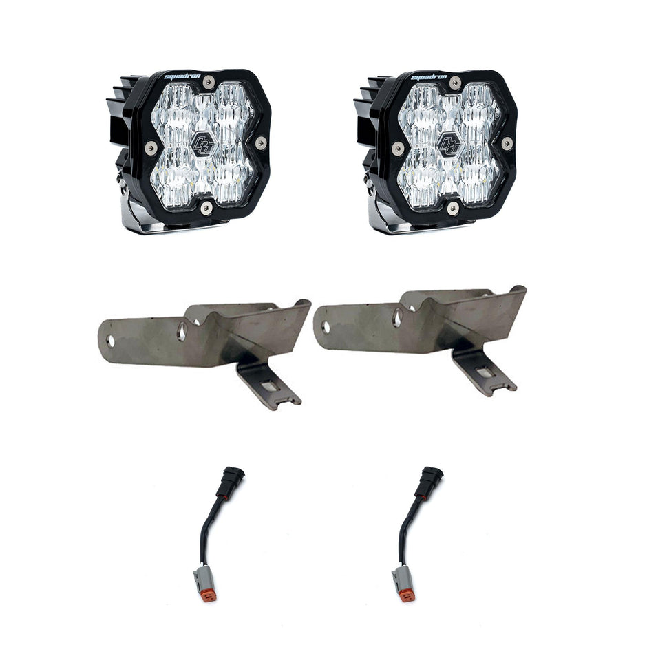 Squadron 2.0 Sport Fog Pocket LIght Kit Ford 1999-10 F-250/350 Super Duty Baja Designs