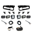 Squadron 2.0 Pro/S2 Pro/S2 Sae Pro Fog Pocket Light Kit Ford 2021-27 Bronco 2022-24 Bronco Raptor w/ Steel Bumper Clear Upfitter Baja Designs