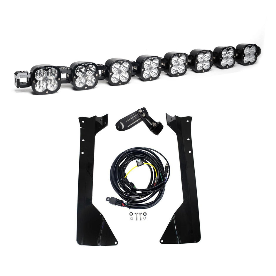 XL Pro Linkable Roof Mount Kit 07-18 Wrangler JK (Multi-Pattern Clear) Baja Designs