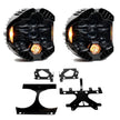 DOT LP6 LED Headlight Kit 2015-2024 Harley Davidson Road Glide (Amber) Baja Designs
