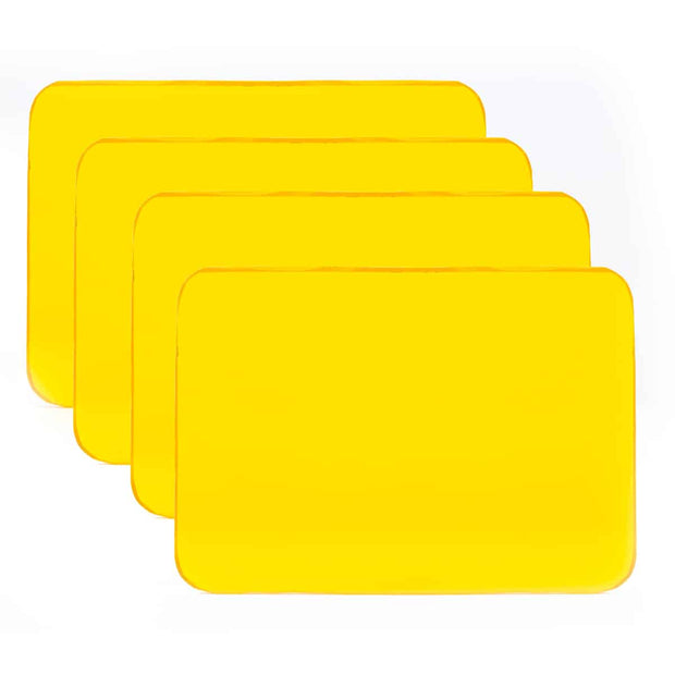 *SECTOR SEVEN - SPECTRUM/SAWTOOTH LED 2X3 YELLOW LENS (4 PACK)