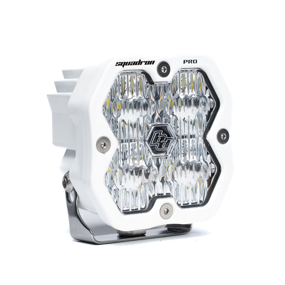 Squadron 2.0 Pro White LED Auxiliary Light Pod Universal Clear Wide Cornering Baja Designs