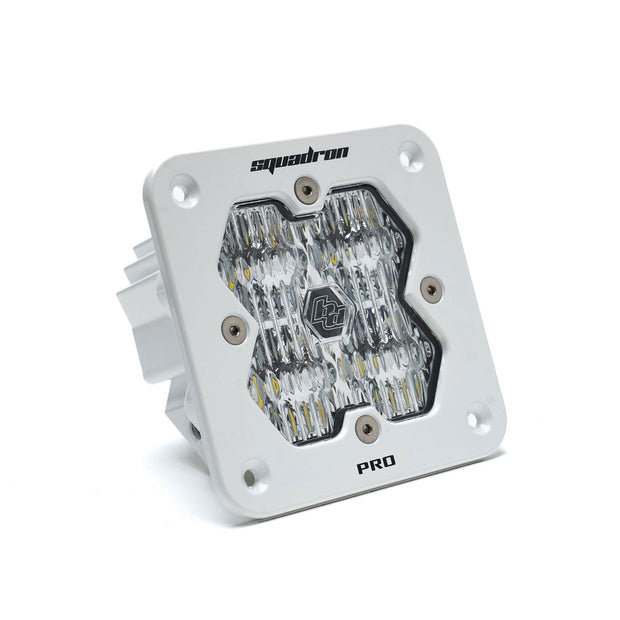 Squadron 2.0 Pro White Flush Mount LED Auxiliary Light Pod Universal Clear Wide Cornering Baja Designs