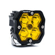 Squadron 2.0 Sport Black LED Auxiliary Light Pod Universal Baja Amber Spot Baja Designs