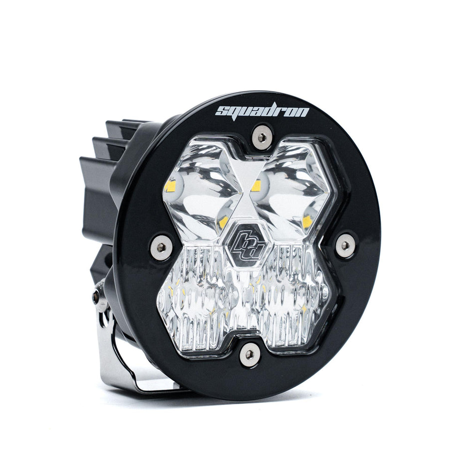 Squadron-R 2.0 Sport Black LED Auxiliary Light Pod Universal Clear Driving/Combo Baja Designs