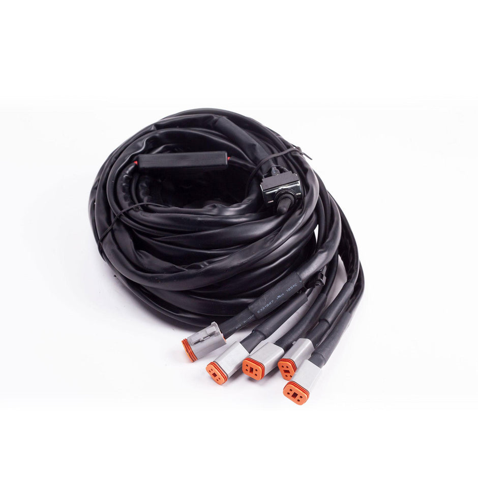 LP6, LP4 Wiring Harness - 5 Light Max Baja Designs