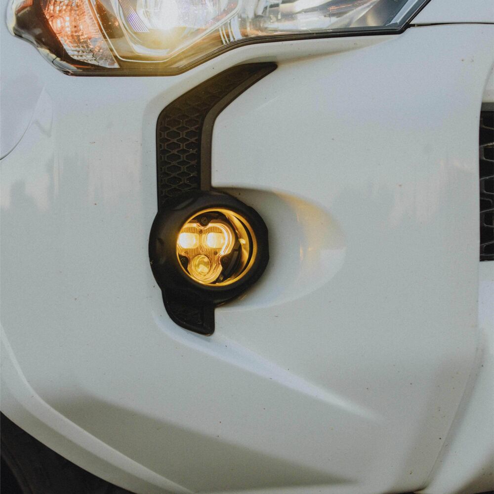 FLEX ERA® 3 Dual Mode SAE Fog LED Light Pods - 2-Light Master Kit - Toyota Tacoma/4Runner/Tundra - # 97154