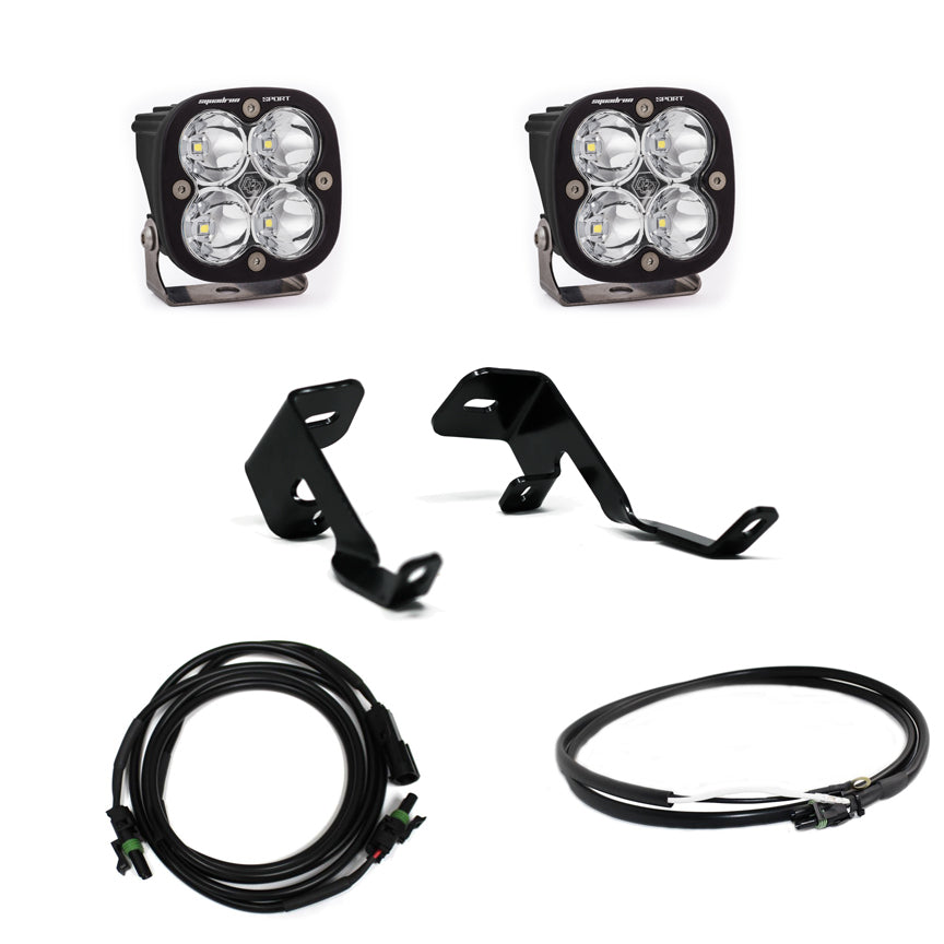 Baja Designs- FORD SQUADRON PRO A-PILLAR LIGHT KIT - FORD 2015-2020 F-150; 2017-2020 F-150 RAPTOR