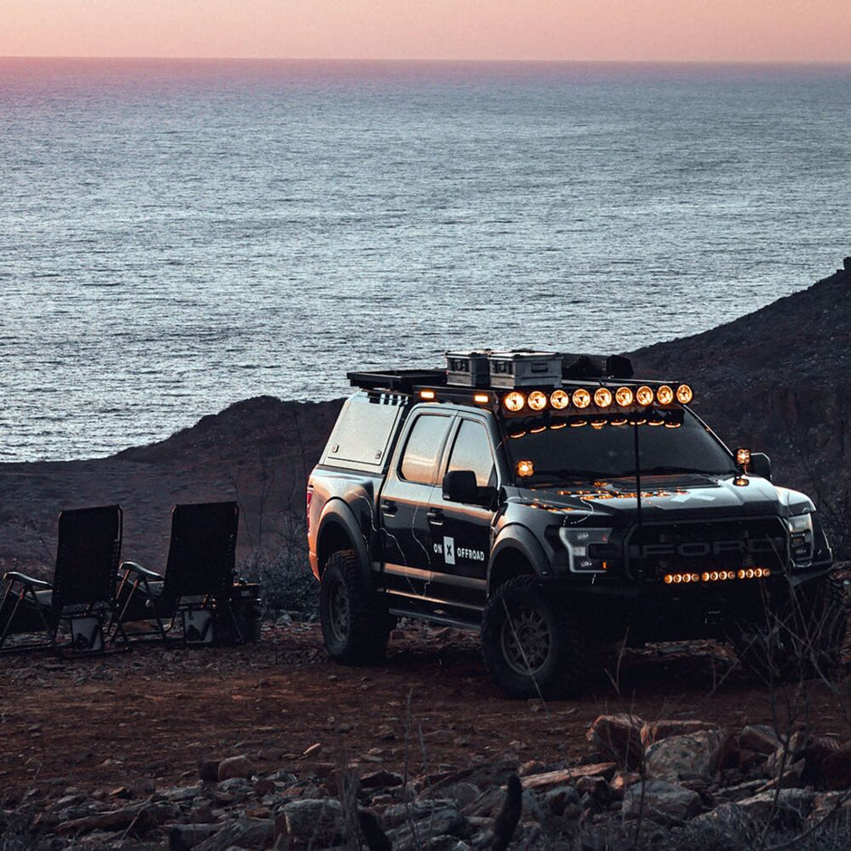 Platform One™ Roof Rack with 360° Lighting - Ford F150/Raptor (2015-2026) - #AK-92302