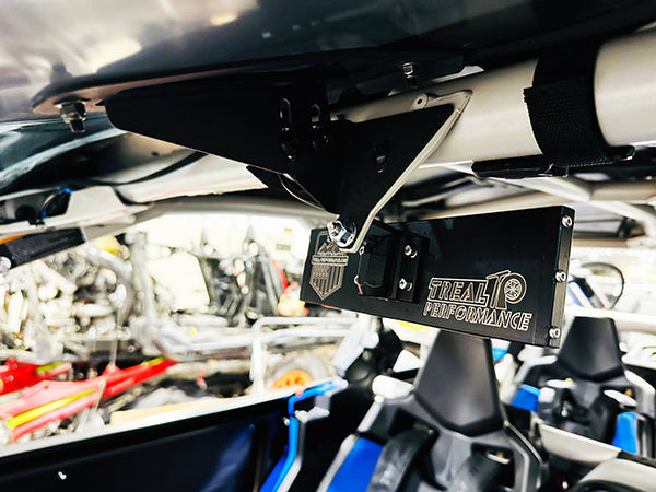 Treal Performance| Curved UTV Rear View Center Mirror w/ LED Light