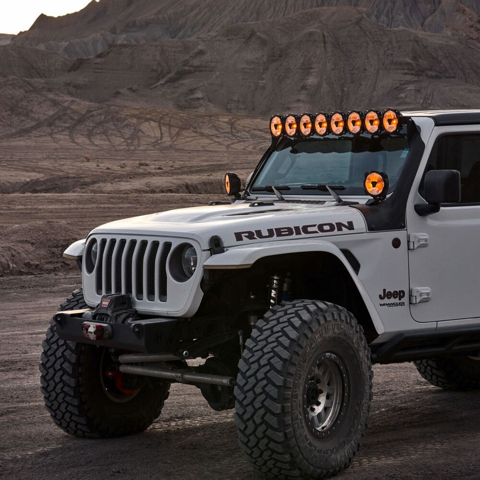Gravity® Titan™ Overhead Light Bar for Jeep Wrangler JL & Gladiator JT 2018-2026 - #AK-91424