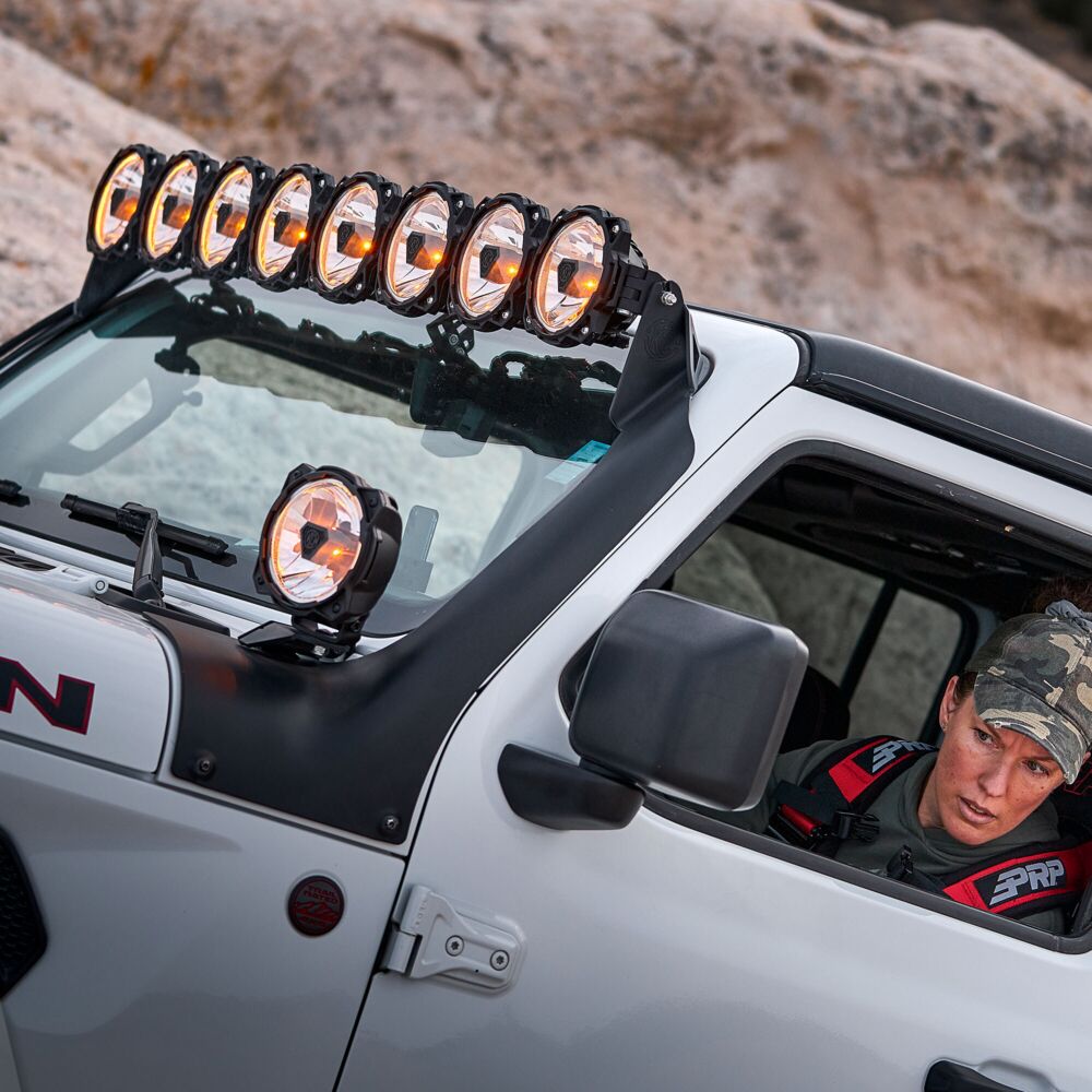 Gravity® Titan™ Overhead Light Bar for Jeep Wrangler JL & Gladiator JT 2018-2026 - #AK-91424