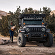 Gravity® Titan™ Overhead Light Bar for Jeep Wrangler JL & Gladiator JT 2018-2026 - #AK-91424