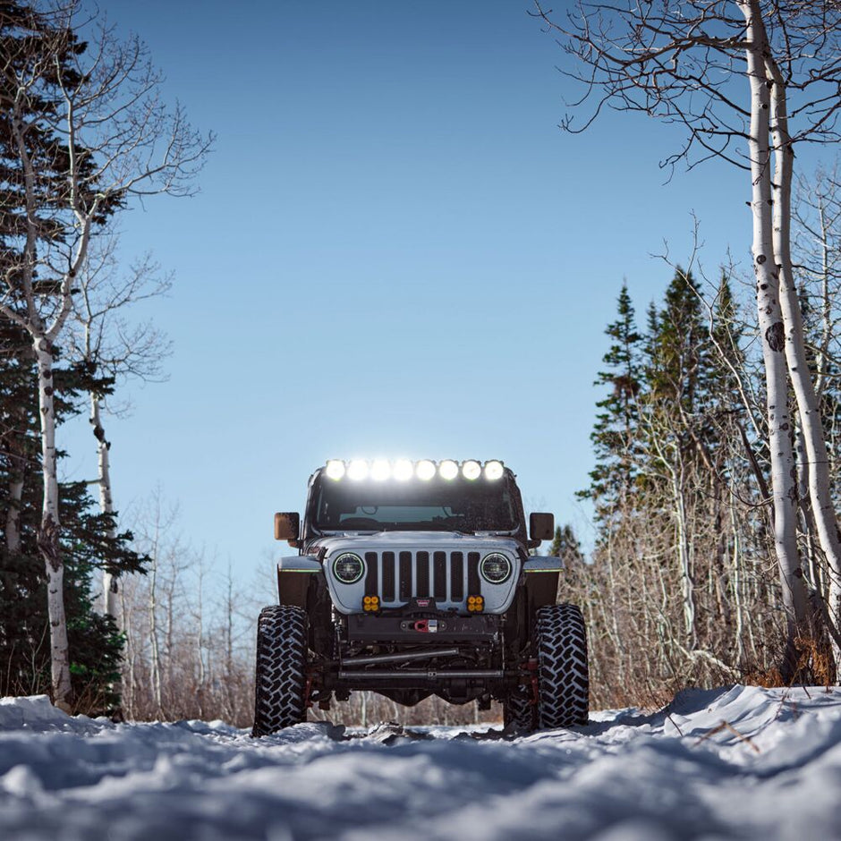 Gravity® Titan™ Overhead Light Bar for Jeep Wrangler JL & Gladiator JT 2018-2026 - #AK-91424