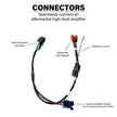 Polaris® RZR Pro Series Ride Command Subwoofer RCA Output Harness