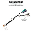 CanAm® Maverick R & X3 BRP™ Touch Screen Front & Rear Speaker RCA Output Harness