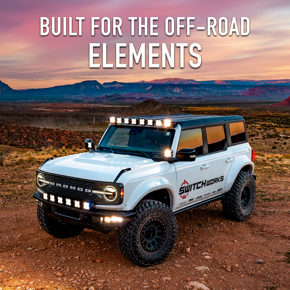 2021-2025 Ford Bronco 4-Door Rear Subwoofer Add-On