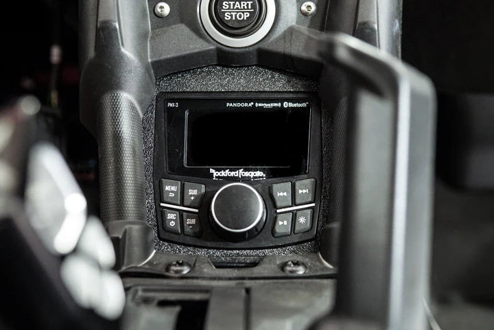 *UTV STEREO - CAN-AM X3 ROCKFORD FOSGATE PMX LOWER MOUNT