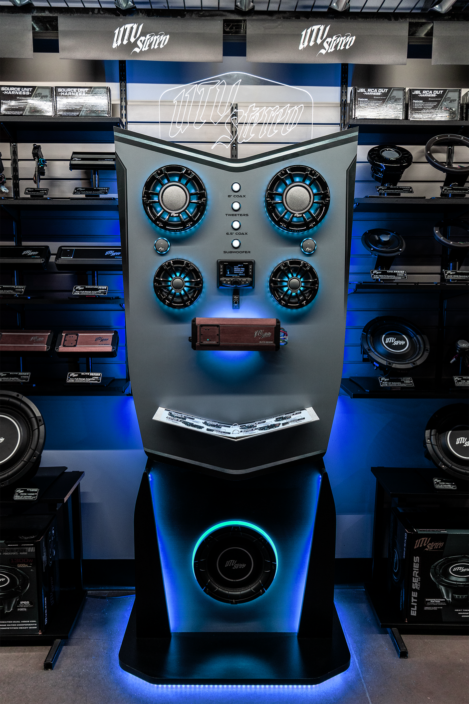 UTV Stereo Dealer Audio Display | UTVS-DISPLAY-1