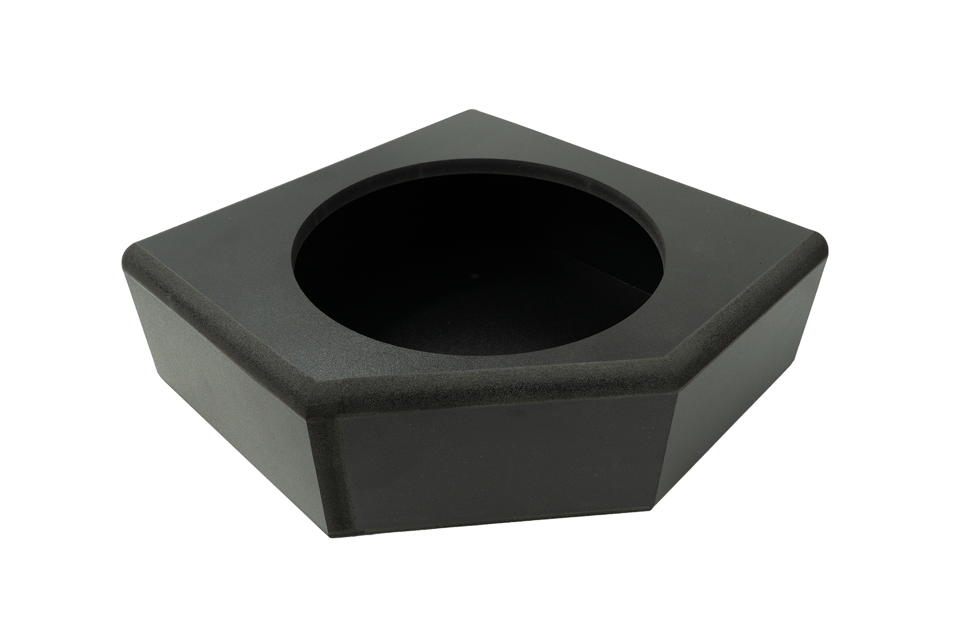 '17+ Can-Am® X3 Rear Low-Profile Passenger Side 10” Subwoofer Enclosure – Unloaded | UTVS-X3-ENC-LP-RPASS