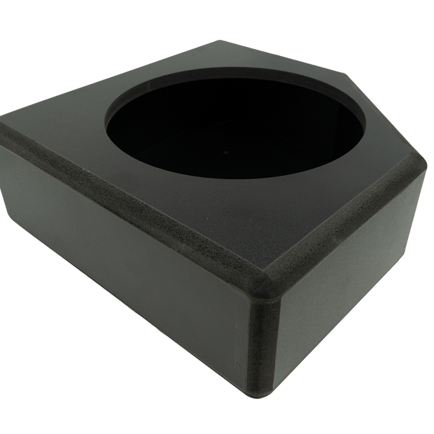 '17+ Can-Am® X3 Rear Low-Profile Passenger Side 10” Subwoofer Enclosure – Unloaded | UTVS-X3-ENC-LP-RPASS