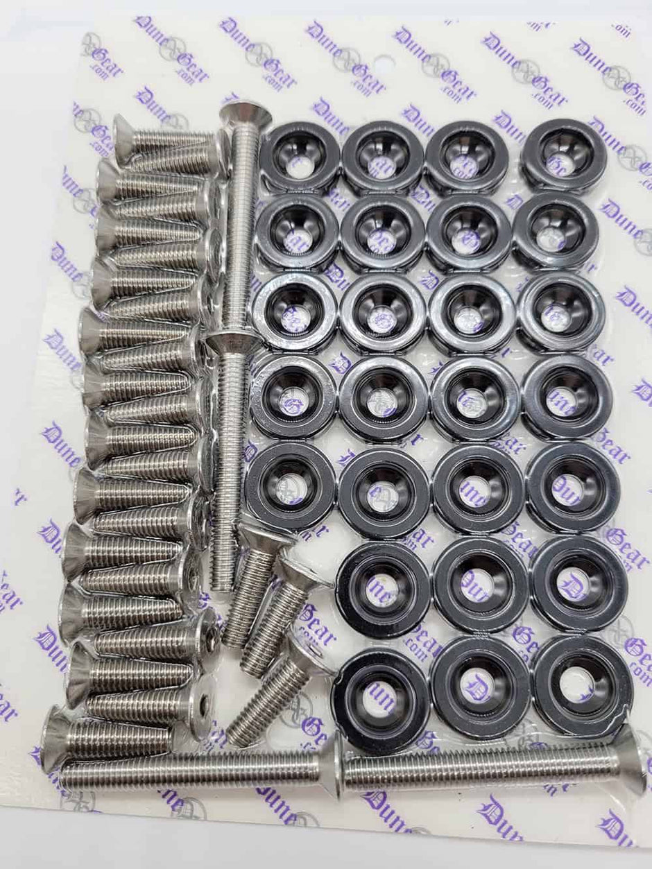 *DUNE GEAR - POLARIS RZR CAN-AM X3 FENDER / BODY WASHER WASHERS KIT