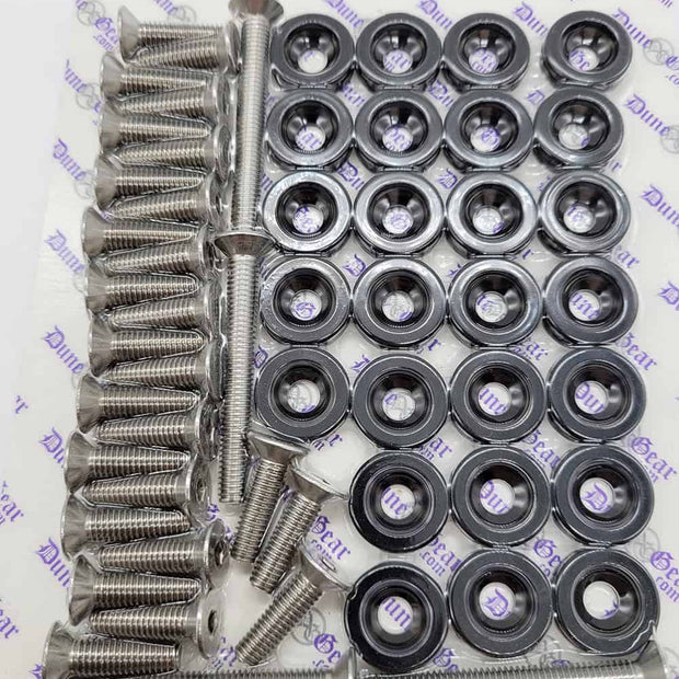 *DUNE GEAR - POLARIS RZR CAN-AM X3 FENDER / BODY WASHER WASHERS KIT