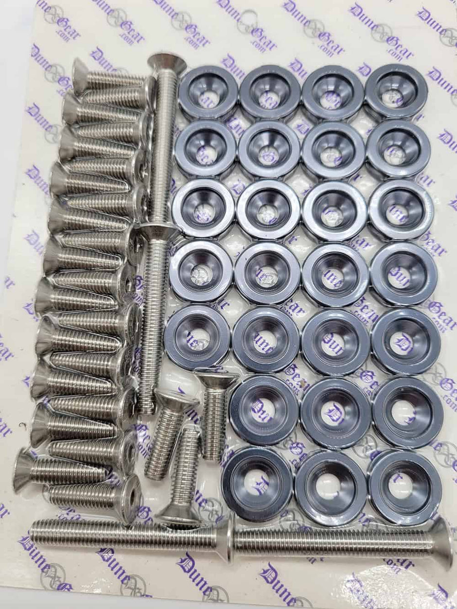 *DUNE GEAR - POLARIS RZR CAN-AM X3 FENDER / BODY WASHER WASHERS KIT