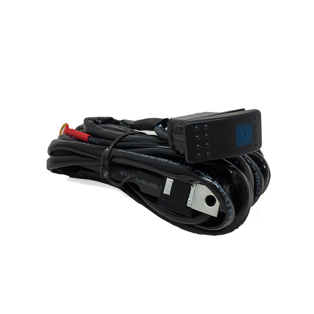 *BAJA DESIGN - ONX6/S8 (10"-30") / XL UTV ON/OFF ROCKER SWITCH WIRING HARNESS - UNIVERSAL