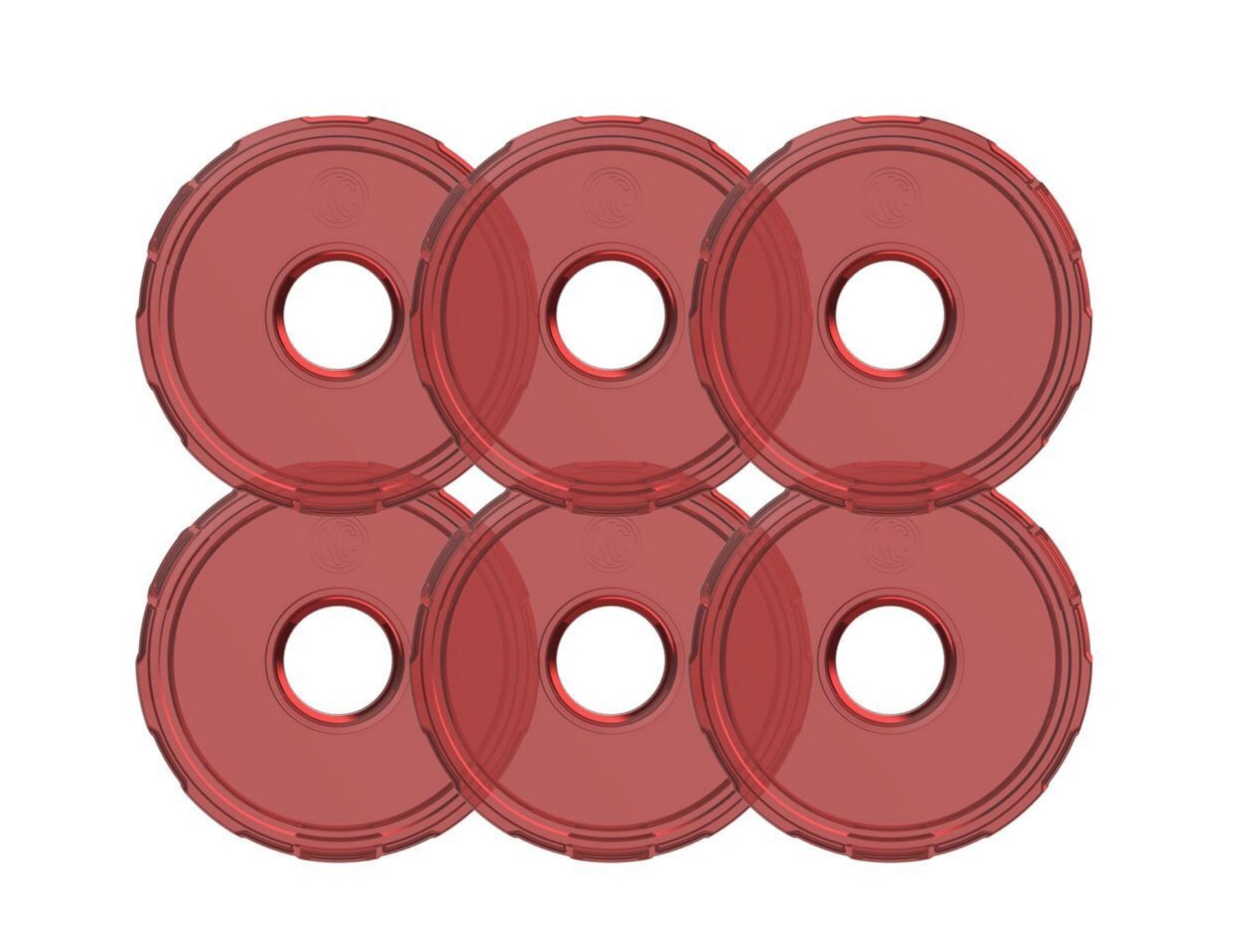 *KC HiLITES - CYCLONE V2 LENS REPLACEMENT - 6-PK