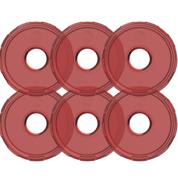 *KC HiLITES - CYCLONE V2 LENS REPLACEMENT - 6-PK