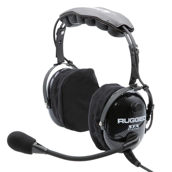 *RUGGED RADIOS - ULTIMATE ALPHA AUDIO STEREO HEADSET WITH VOLUME CONTROL (OTH AND BTH)