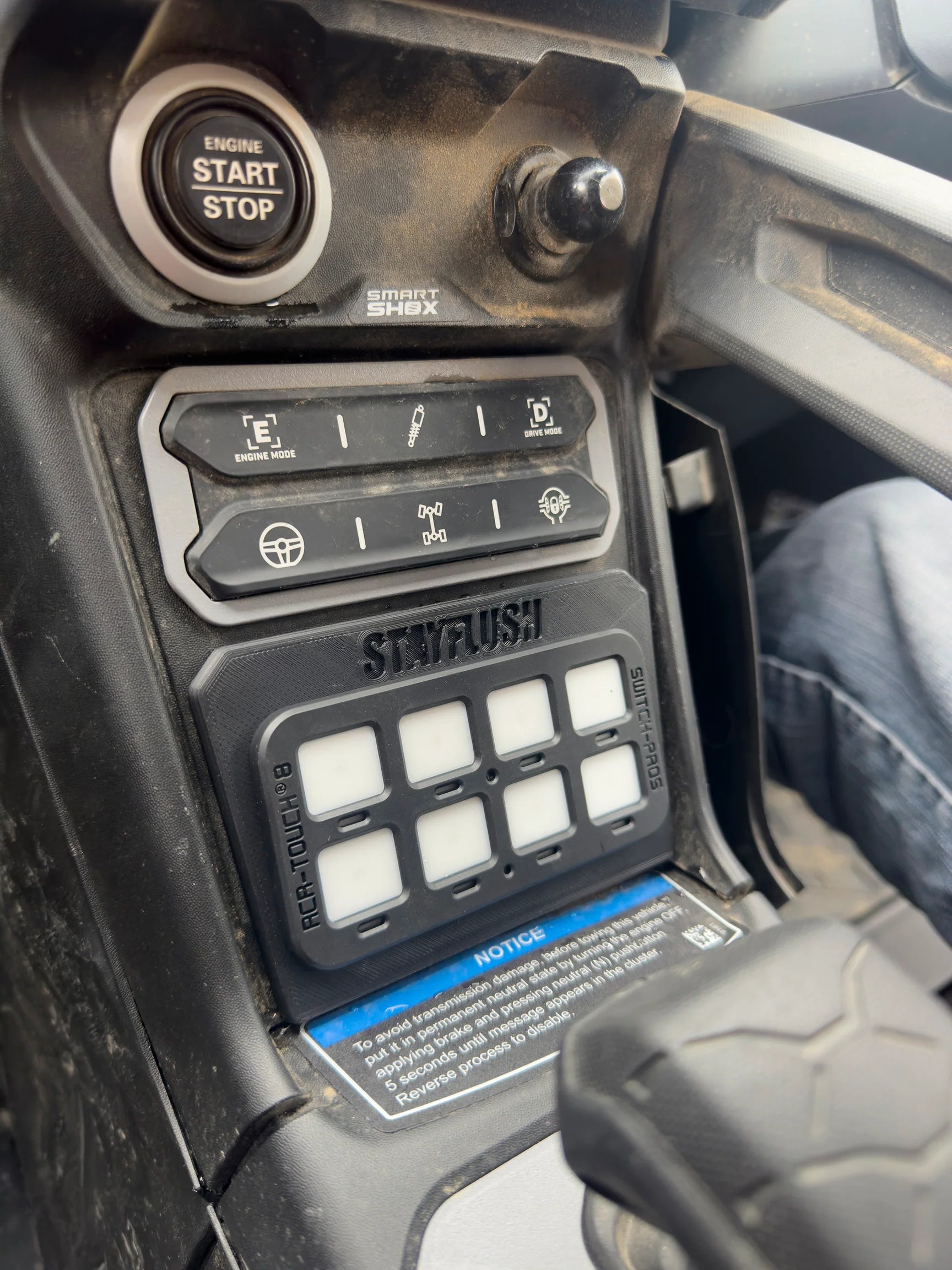 STAYFLUSH - MAVERICKR SWITCHPRO 9100 MOUNT